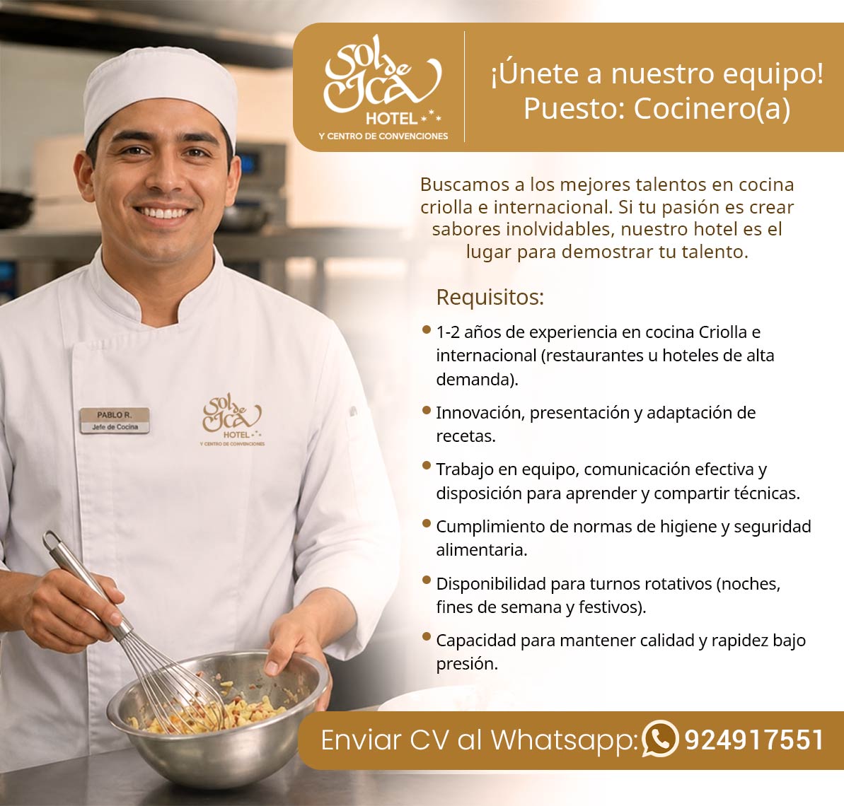 puesto laboral de empleo